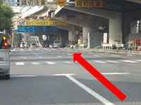  鶴見方面から（産業道路から）