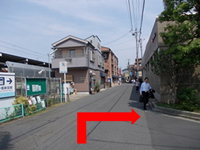  鶴見方面から（産業道路から）