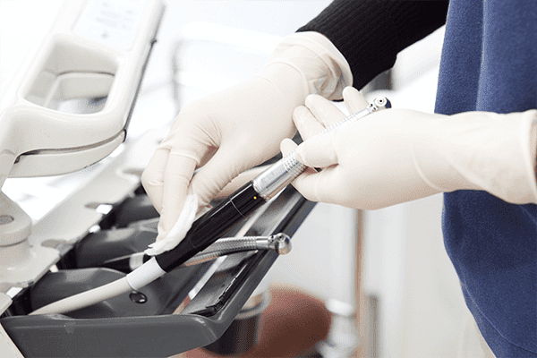 感染症対策の徹底をしています