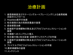 インプラント症例ブログ その4